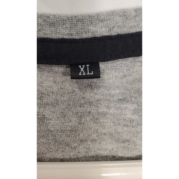 MTX Audio‎ American Flag V Neck T Shirt Gray XL Mens Womens Graphic Tee - Picture 4 of 7